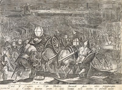 Emperor Charles V and Cosimo I de